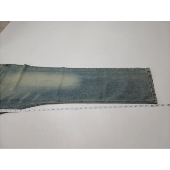 Tecovas Jeans Standard Straight Leg Light Blue Wash Stretch Denim 40X34 Mens NEW - Picture 9 of 10